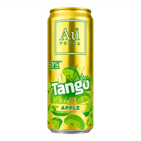 Au Vodka Tango Apple Cans 12 x 330ml - NEW
