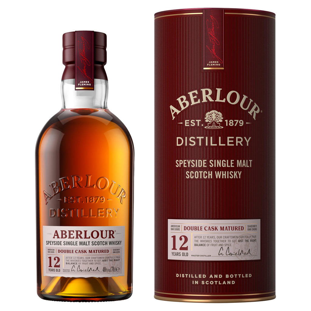 Aberlour 12 Year Old Single Malt Double Cask Scotch Whisky 70cl