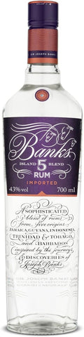 Banks 5 Island Premium White Rum 70cl