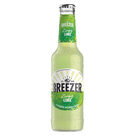 Breezer Zesty lime 12 x 275ml Bottles - Ready to Drink - NEW