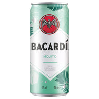 Bacardí Mojito Premix Rum Cocktail 12 x 250ml