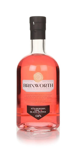 Brixworth Strawberry, Lime & Black Pepper Gin 70cl