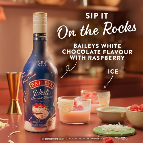 Baileys White Chocolate With Raspberry 50cl - Limited Edition