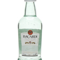 Bacardi Superior White Rum - 5cl Miniature (Glass Bottle)