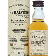 The Balvenie Doublewood 12 Year Old Single Malt Scotch Whisky 5cl Miniature