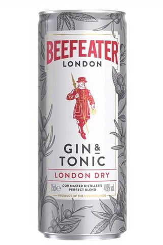 Beefeater Gin & Tonic 12 x 25cl Case - Dated 04/22