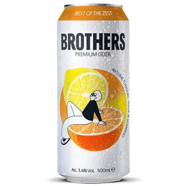 Brothers Best Of The Zest Cider 10 x 500ml Cans