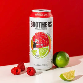 Brothers Berry Sub-Lime 10 x 500ml Cider