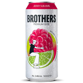 Brothers Berry Sub-Lime 10 x 500ml Cider