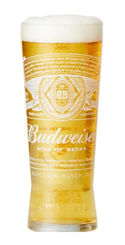 Budweiser (King of Beers) Pint Glass