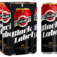 Carling Black Label Lager Pint Cans 24x568ml - NEW