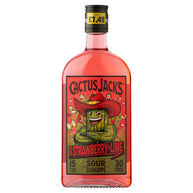 Cactus Jack's Twisted Strawberry and Lime Sour Schnapps 50cl - Limited Edition
