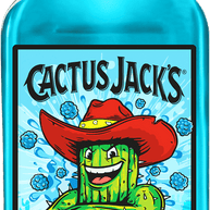Cactus Jack's Electric Blue Raspberry Sour Schnapps 50cl