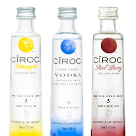 Ciroc Vodka Miniatures Trio 3 x 5cl