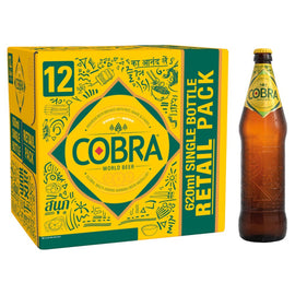 Cobra Beer 12x620ml Bottles