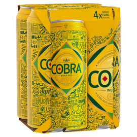 Cobra Premium Lager 24 x 500ml Cans