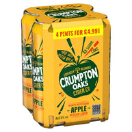 Crumpton Oaks Cider Co Mighty Refreshing Apple Medium Cider 24 x 568ml