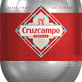 Cruzcampo 8 Litre Blade Keg