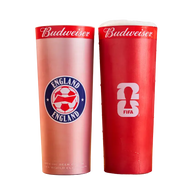 2 x Budweiser England FIFA Aluminium Cups