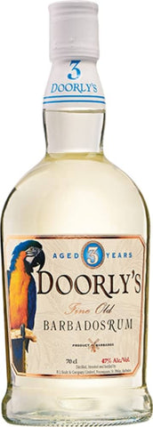 Doorly's 3yo White Barbados Rum 70cl