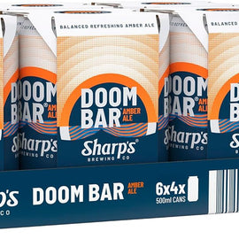 Sharp's Brewery Doom Bar Amber Ale 24 x 500ml Cans