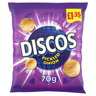Discos Pickled Onion Crisps 16 x 70g, £1.35 PMP