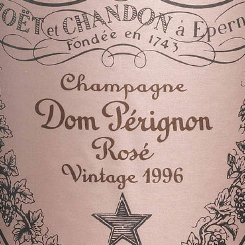 Dom Perignon Rose Champagne Vintage 1996 750ml