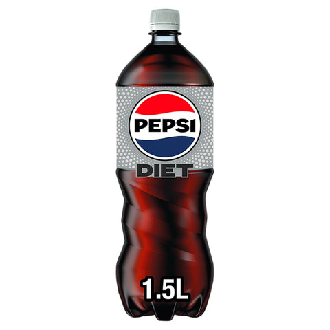 Diet Pepsi Cola Bottles 12 x 1.5L
