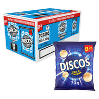 Discos Salt & Vinegar Flavour PM£1.25 16x70g