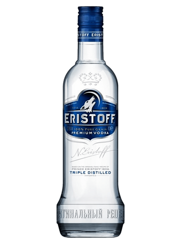 Eristoff Triple Distilled Premium Vodka 70 cl