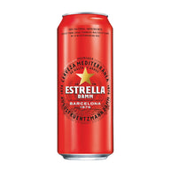 Estrella Damm Lager Beer Cans 24 x 500ml