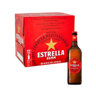 Estrella Damm Premium Lager Beer 12 x 660ml