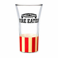 Early Times Fire Eater Liqueur Whisky Shot Glass