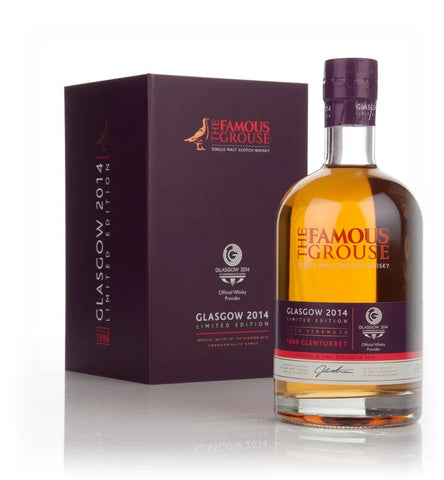 Famous Grouse Commonwealth Games 2014 / Glenturret Single Malt - 70cl - Gift Box - Limited Edition