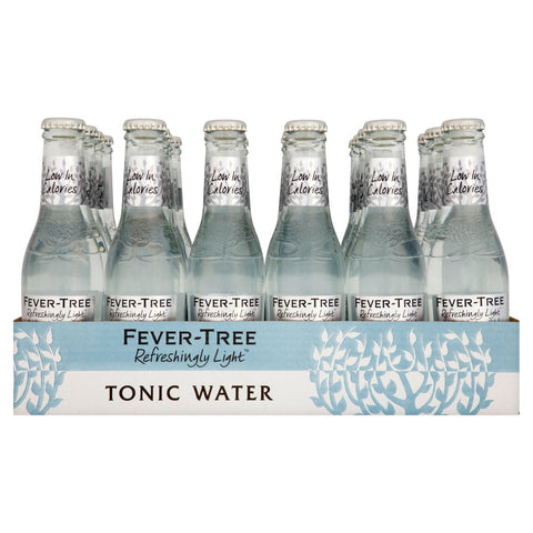 Fever Tree Refreshingly Light Indian Tonic Water 24x200ml