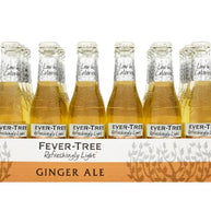 Fever Tree Refreshingly Light Ginger Ale 24x200ml