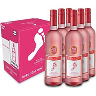 Barefoot White Zinfandel Rose Wine 6 x 75 cl - Case