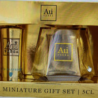 Au Raspberry Vodka 5cl & Glass Miniature Gift Set