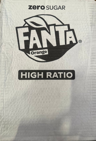 Fanta Orange 12Lt HIGH YIELD Postmix Bag in Box