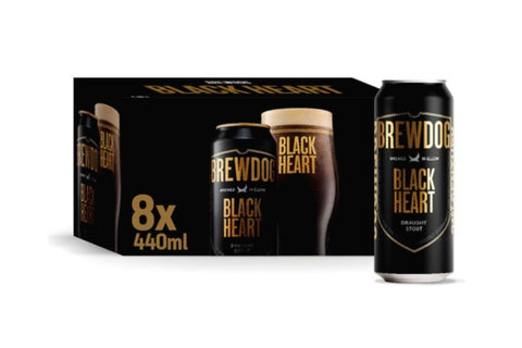 Brewdog Black Heart Stout 8 X 440ml Cans