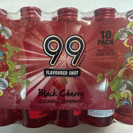 99 Black Cherry Shot 10 x 5cl Miniature - Full Pack