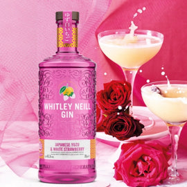 Whitley Neill Japanese Yuzu & White Strawberry Gin 70cl