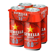 Estrella Damm Barcelona Alcohol Free Beer 24 x 440ml Beer can