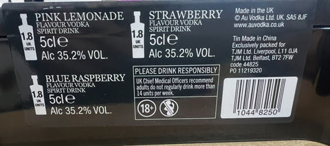 AU Premium miniature selection gift set