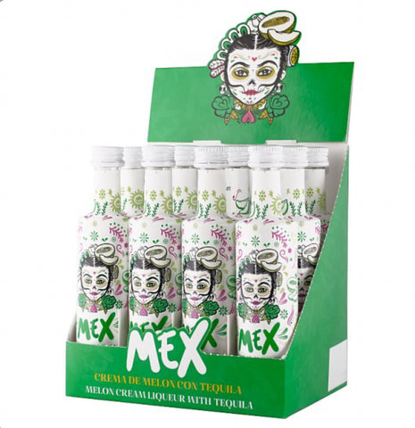 Mex Melon Cream Liqueur with Tequila 12 x 5cl - Miniature