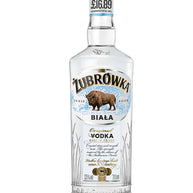 Żubrówka Biala Vodka 70cl PM £16.89