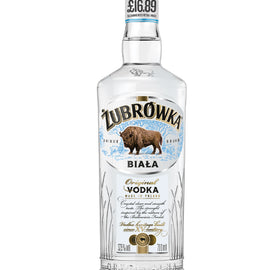 Żubrówka Biala Vodka 70cl PM £16.89