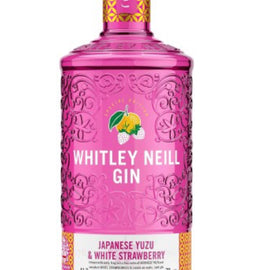 Whitley Neill Japanese Yuzu & White Strawberry Gin 70cl