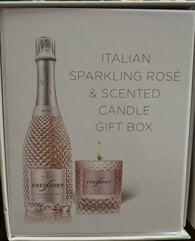 Freixenet Italian Sparkling Rose & Scented Candle Gift Box