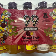 99 Passion Fruit Shot 10 x 5cl Miniature - Full Pack